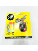 Bling Sting Personal Alarm - Black Heart