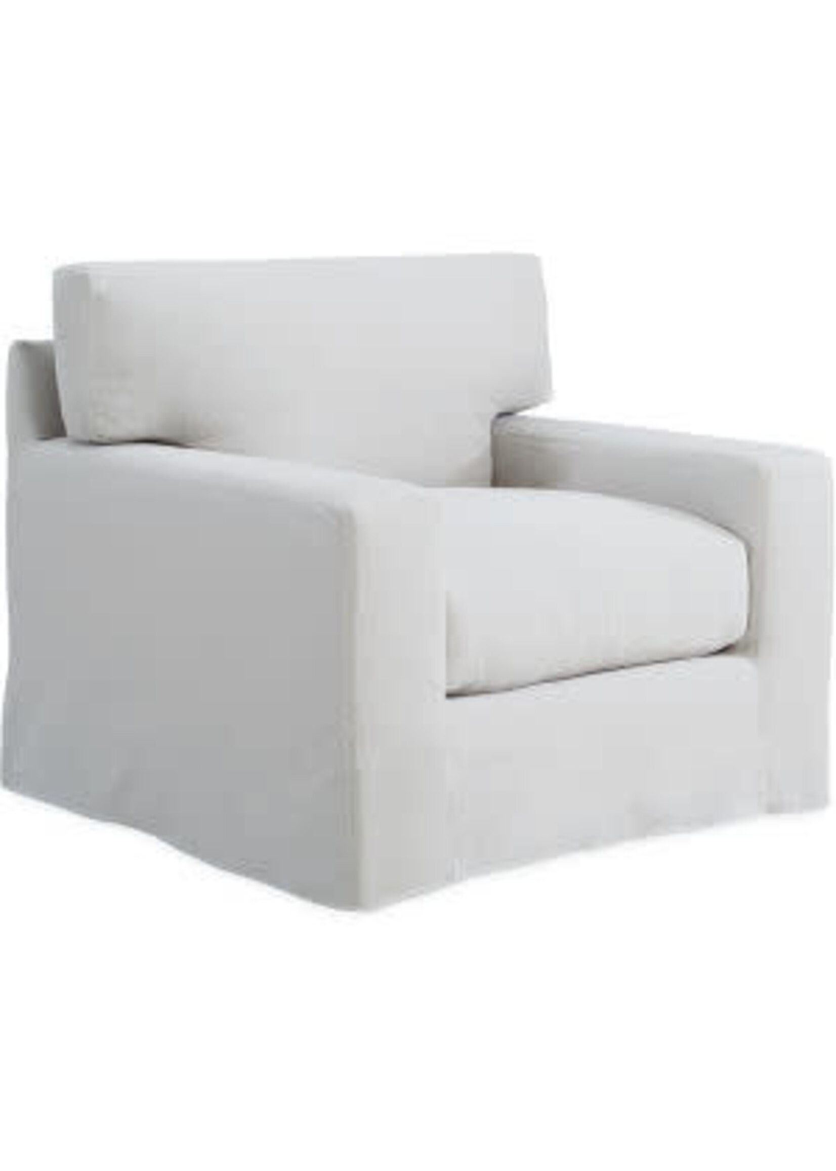 Lee Industries C7922-01 Slipcovered Chair - Mirren White