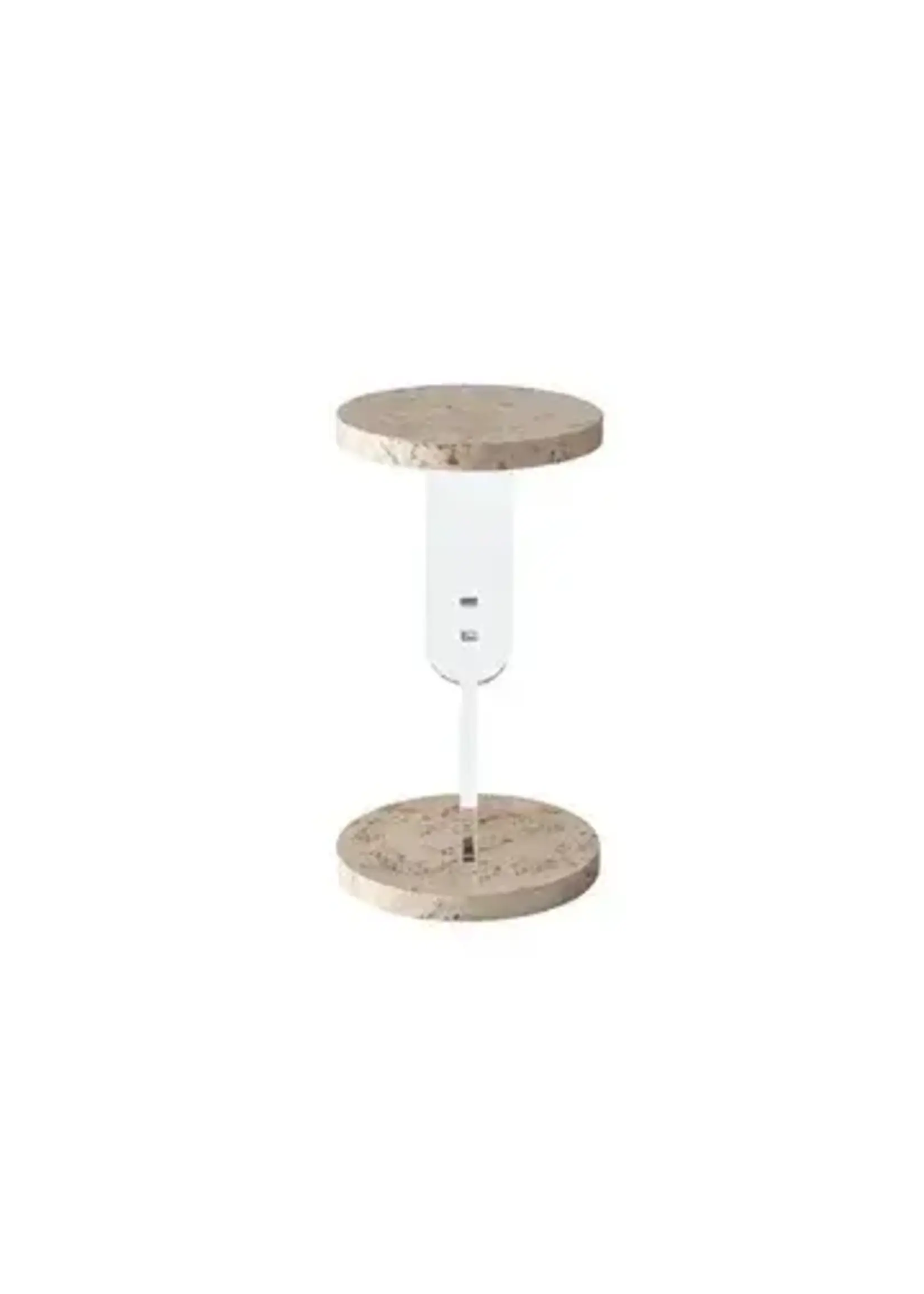 Universal Furniture Intl. Burl Side Table