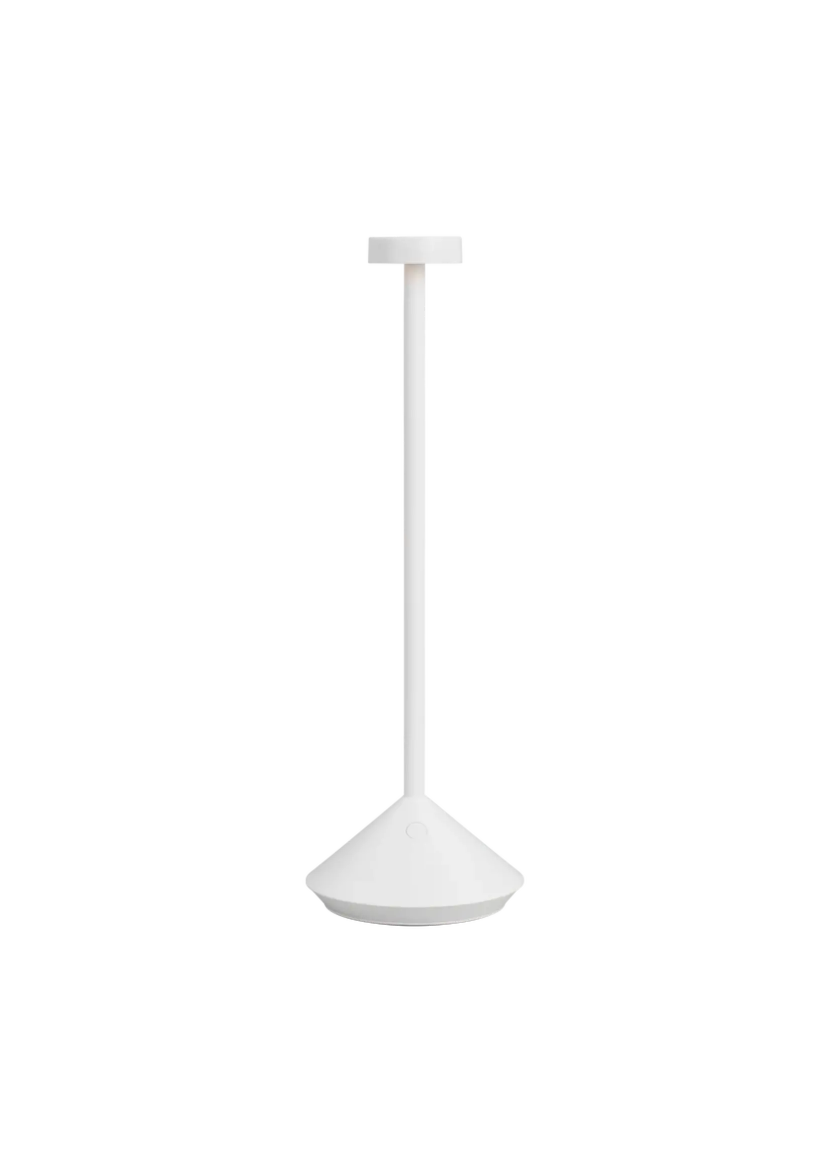 Visual Comfort & Co. White Moneta Accent Rechargeable Table Lamp