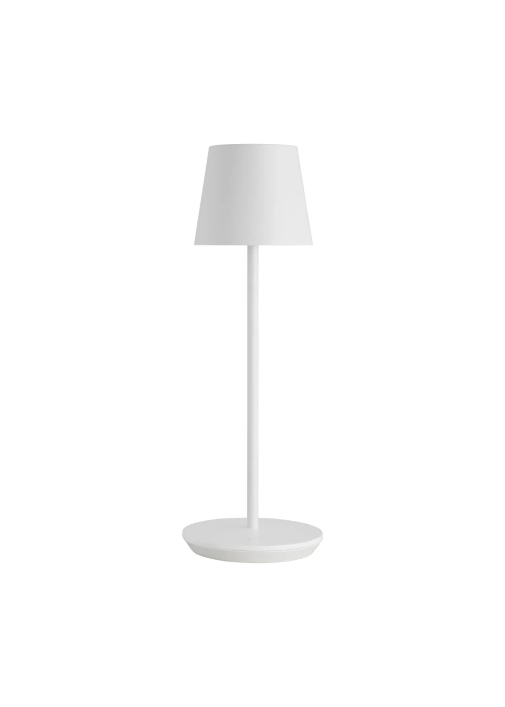 Visual Comfort & Co. White Nevis Accent Rechargeable Table Lamp