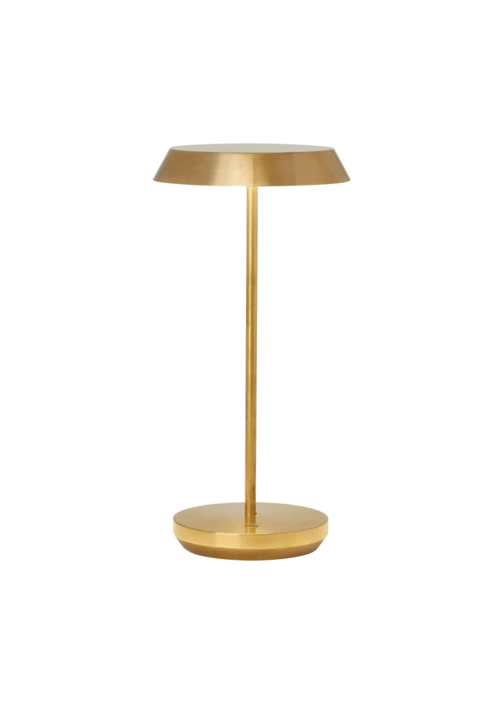 Visual Comfort & Co. Brass Tepa Accent Rechargeable Table Lamp
