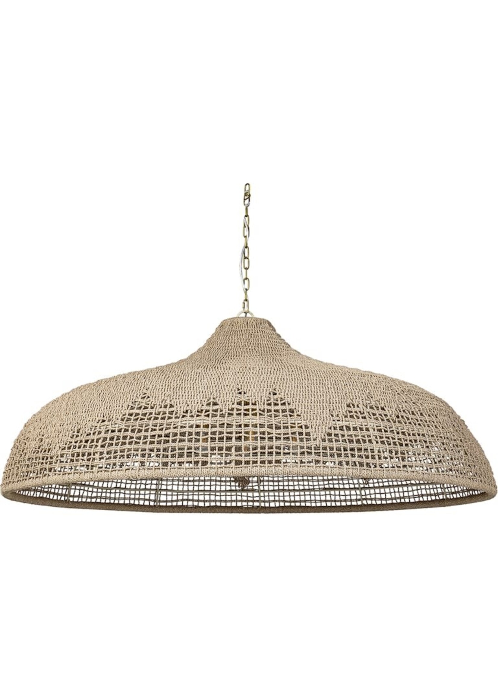 Palecek Westerly OD Chandelier 54" Natural