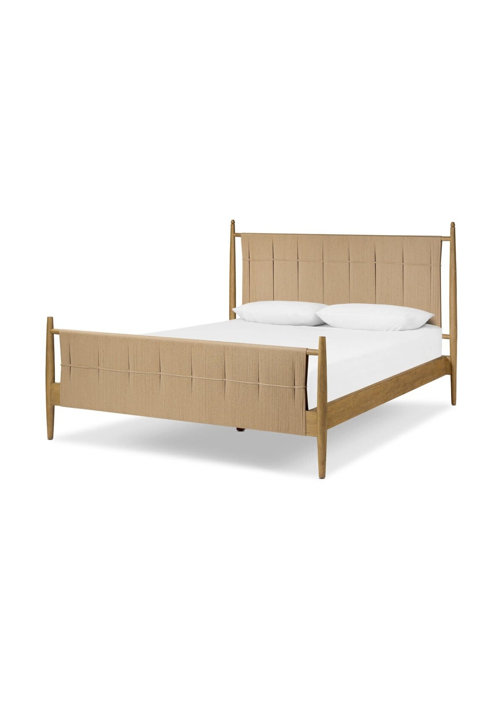 Four Hands Richard Bed - Burnished Parawood - King