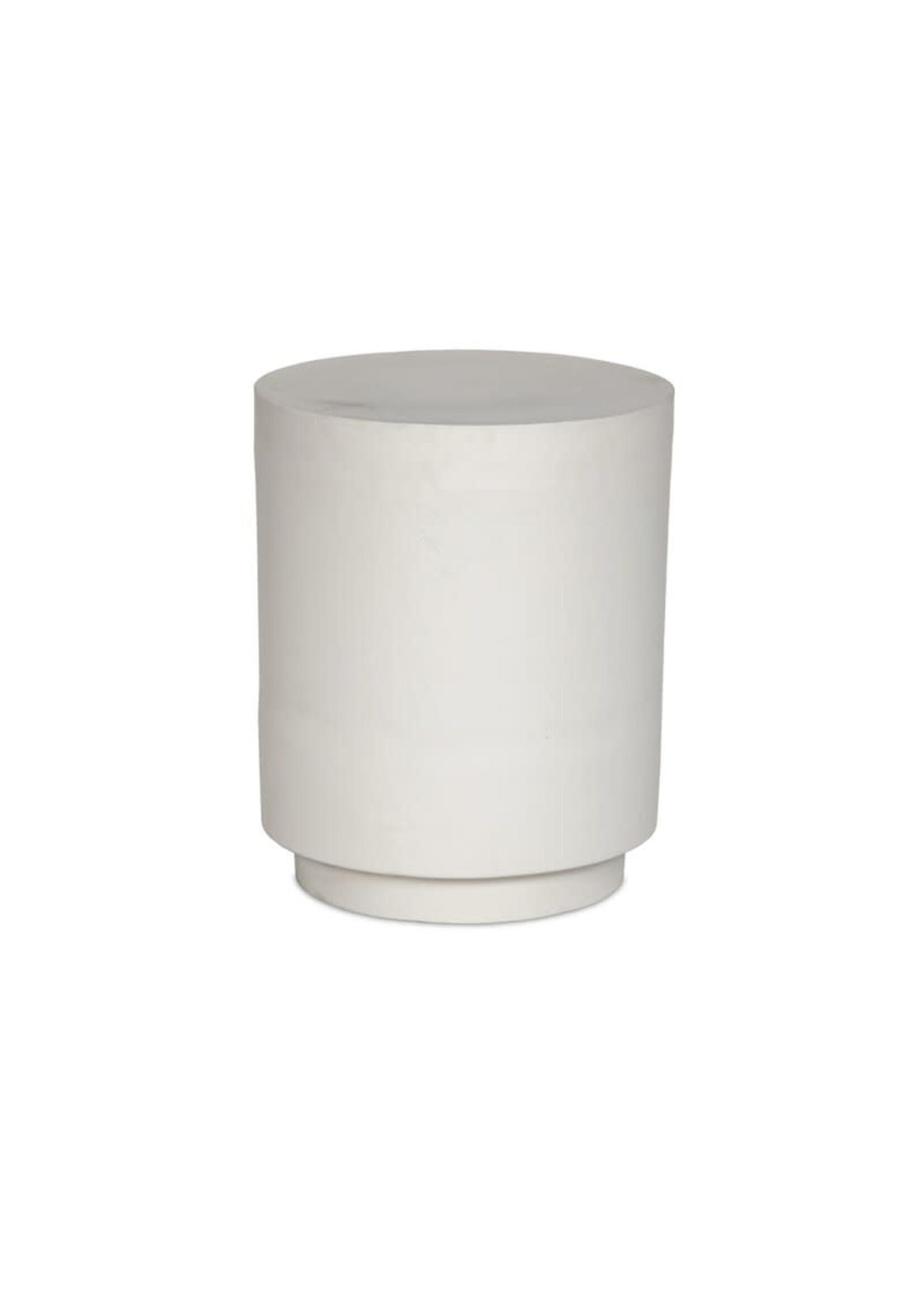 Four Hands Javi Outdoor End Table - Matte White