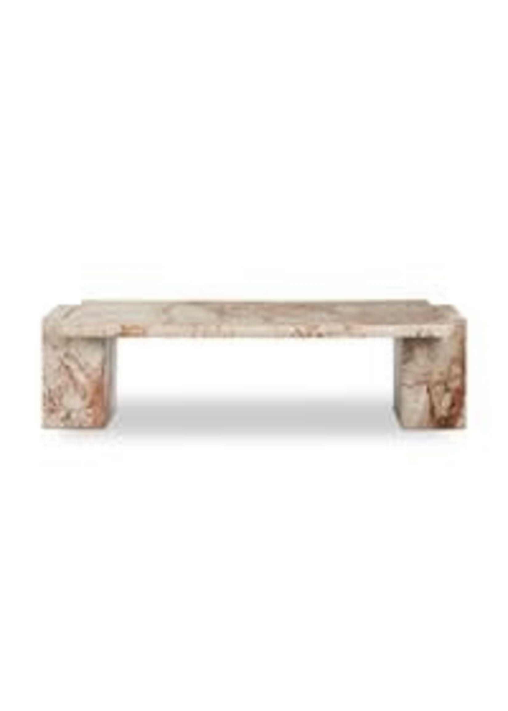 Four Hands Romano Coffee Table - Desert Taupe