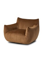 Four Hands Margot Swivel Chair  - Altair Sienna