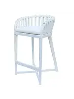 Artesia Binah 24" Counter Stool, White
