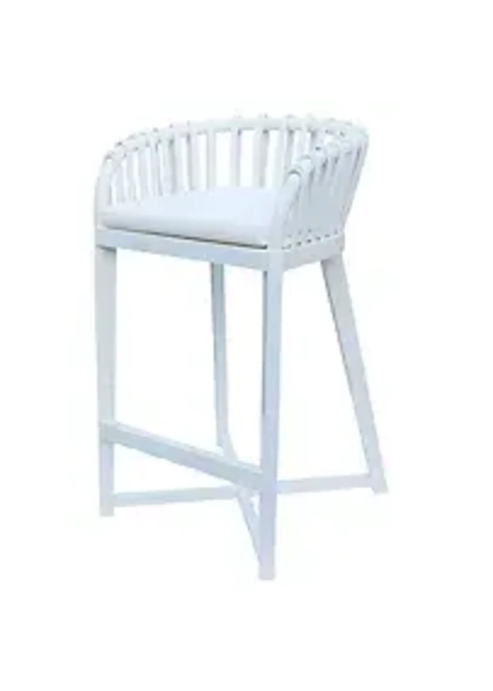 Artesia Binah 24" Counter Stool, White