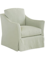 Lee Industries 3511-41SW Club Chair/Ottoman in Reid Silver