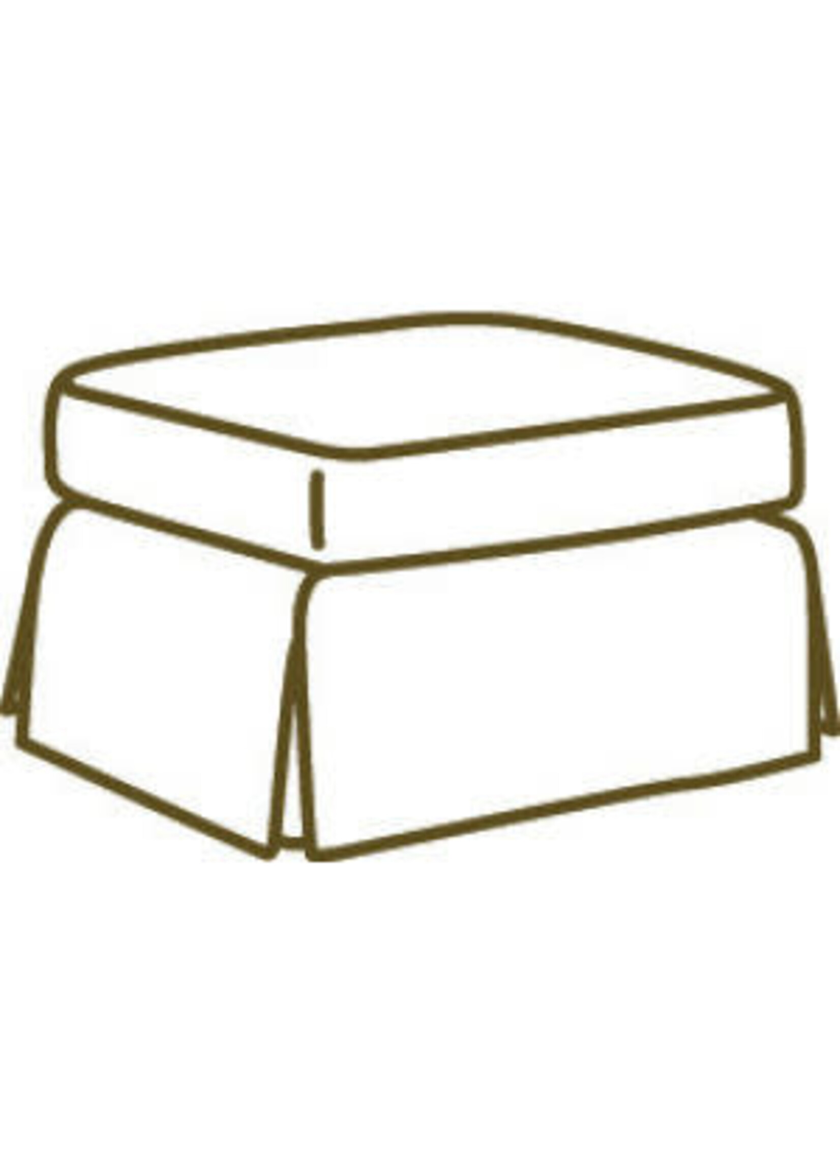 Lee Industries 3511-41SW Club Chair/Ottoman in Reid Silver