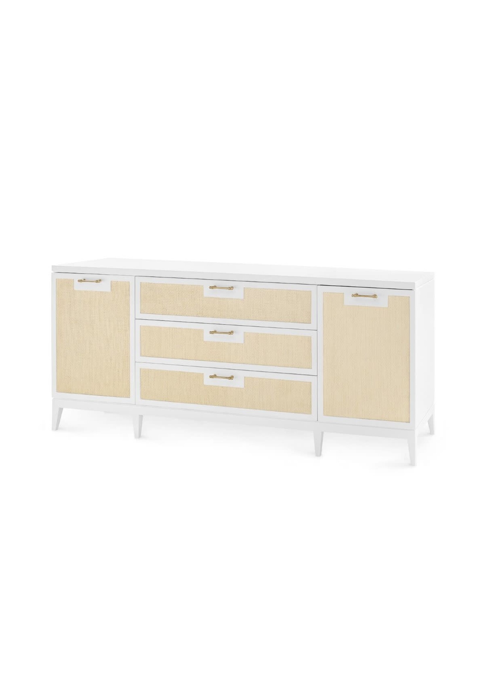Bungalow Five/Villa and House Astor 3 Drawer & 2 Door Cabinet White