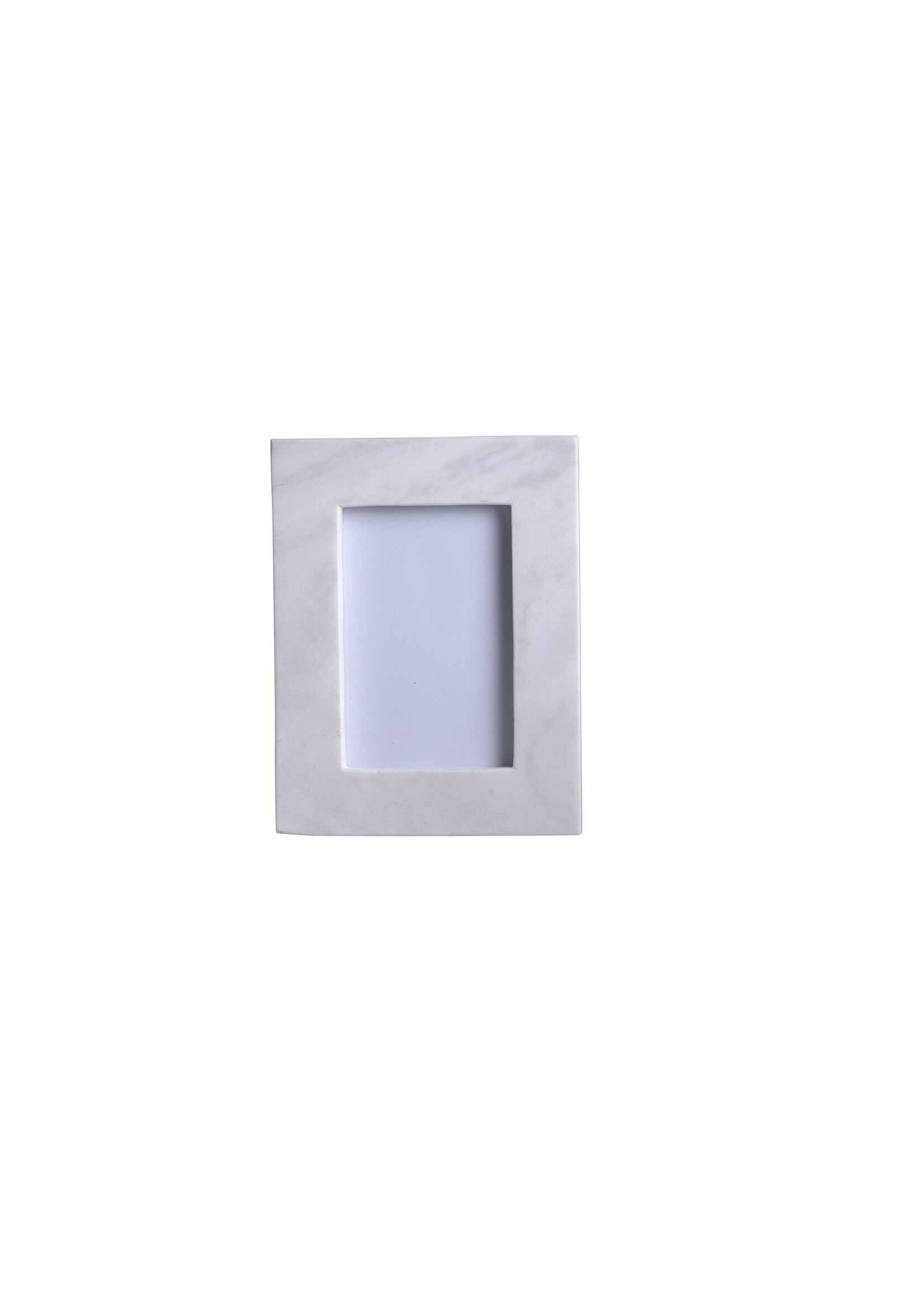 BIDK Home Marble Frame White 6x4