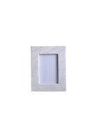BIDK Home Marble Frame White 7x5