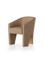 Four Hands Fae Dining Chair in Palermo Nude Leather