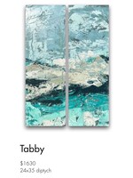 Tabby 24x35 Diptych