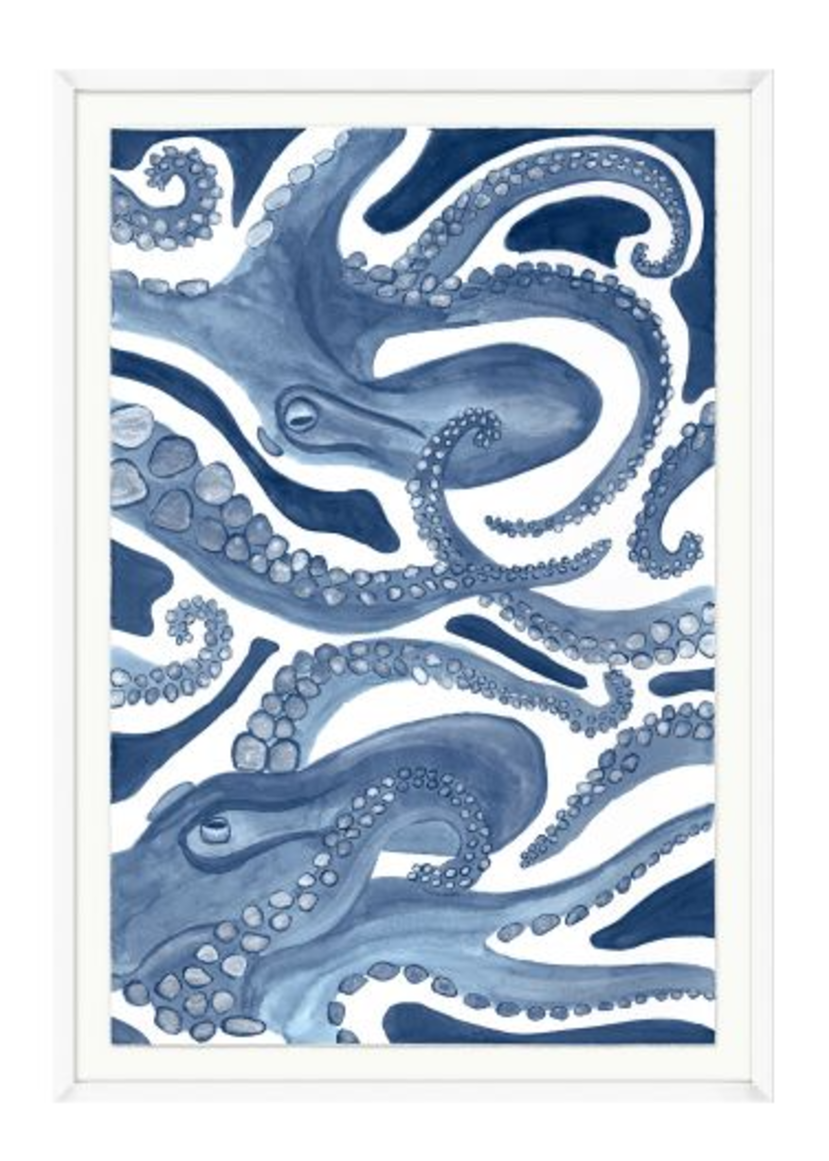 Octopi My Time 49.5in x 34.5in