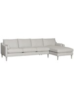 Vanguard Furniture Thea Sectional: V150-LAS Left Arm Sofa, V150-RAH Right Arm Chaise