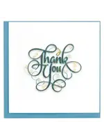 Quilling Cards Thank you Greeting Card