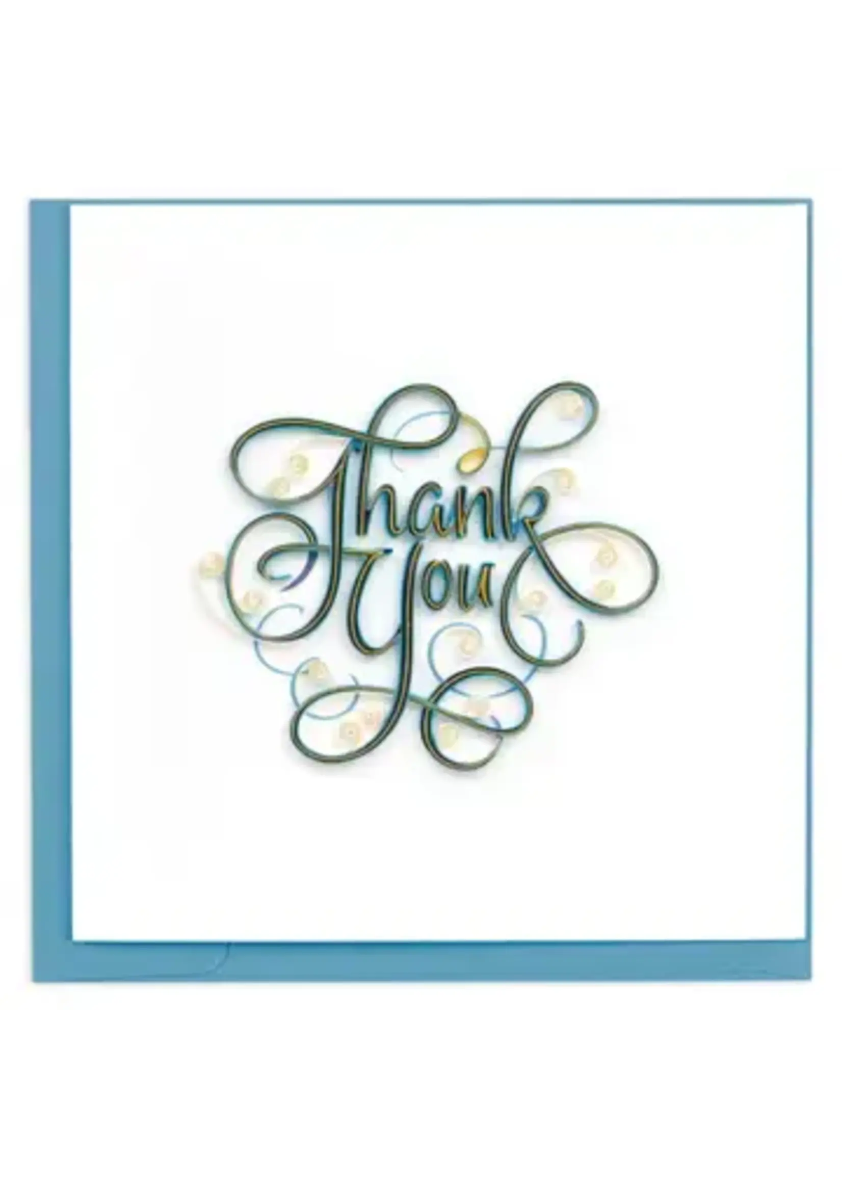 Quilling Cards Thank you Greeting Card