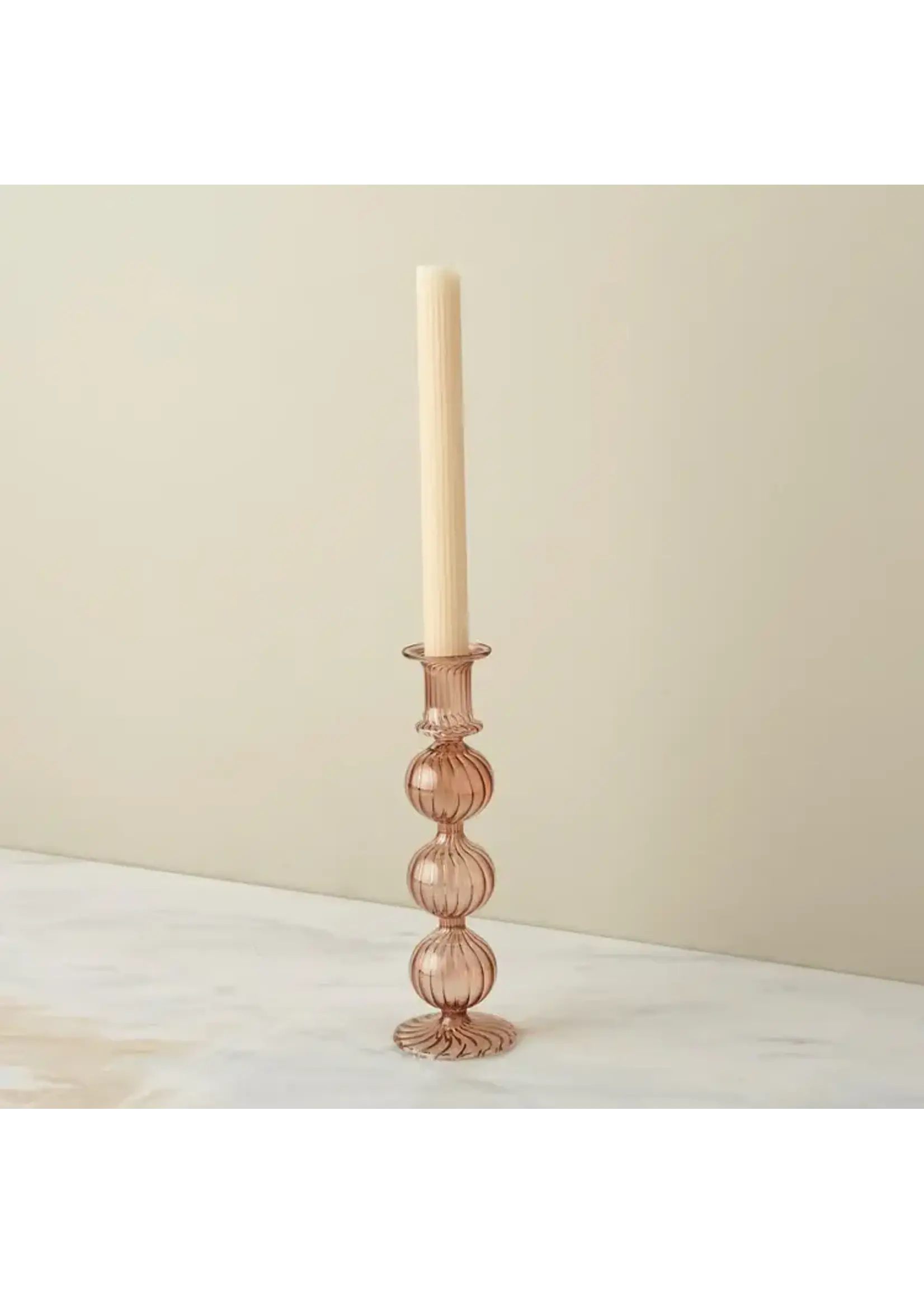 BeHome Nalia Candlestick, Amaranth