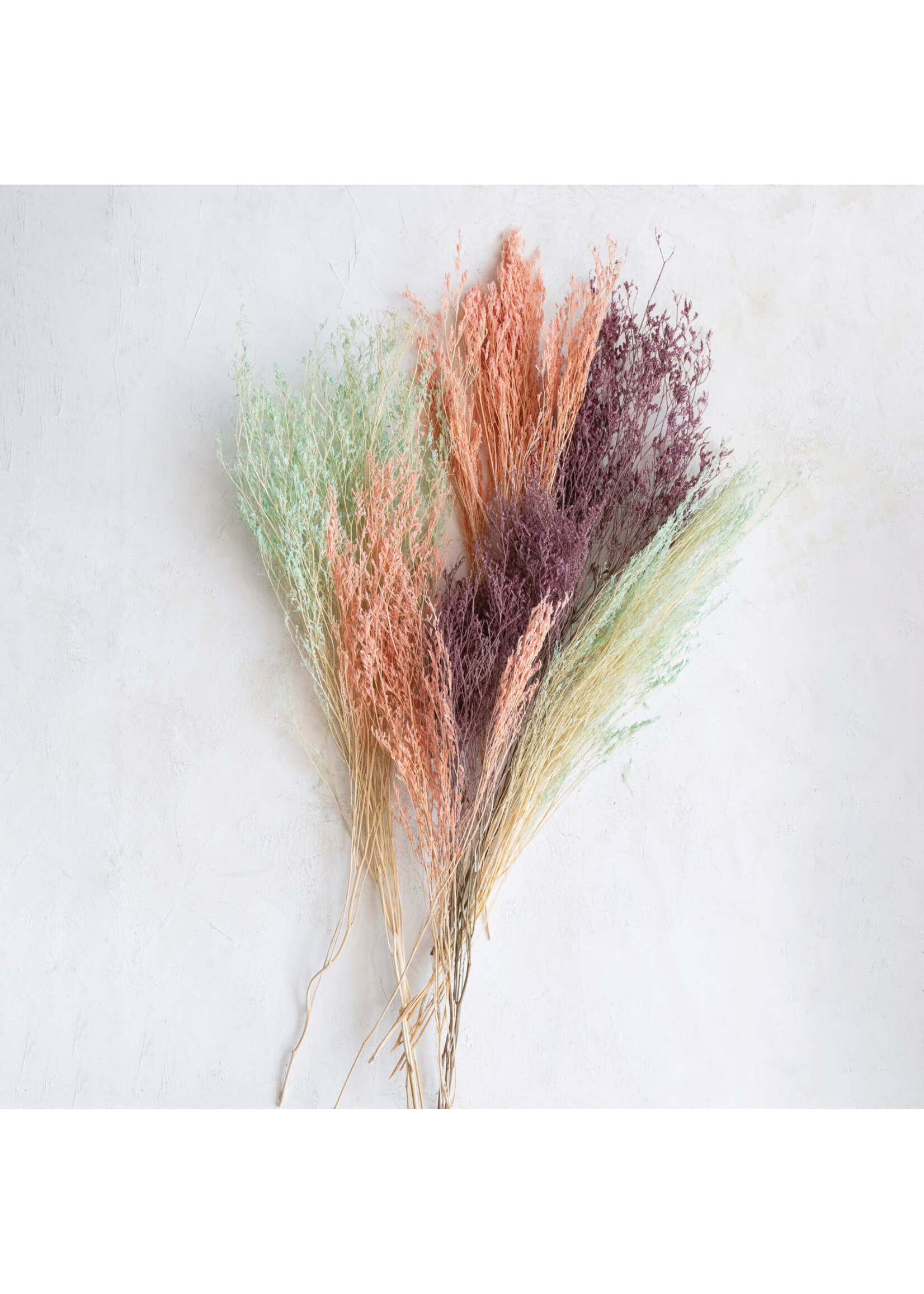 Creative Co-Op 28"H Dried Natural Love Grass Bunch, Lavender