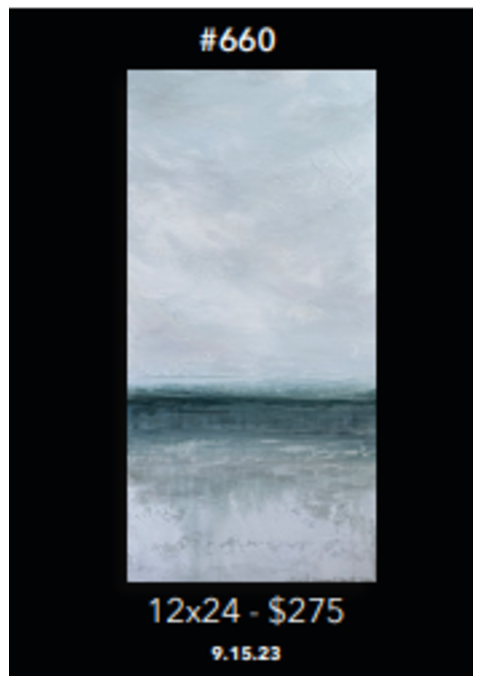 Michelle Vineyard Smith #660 12x24 Artwork