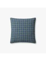 Loloi 18x18 Decorative Pillow, Blue/Green