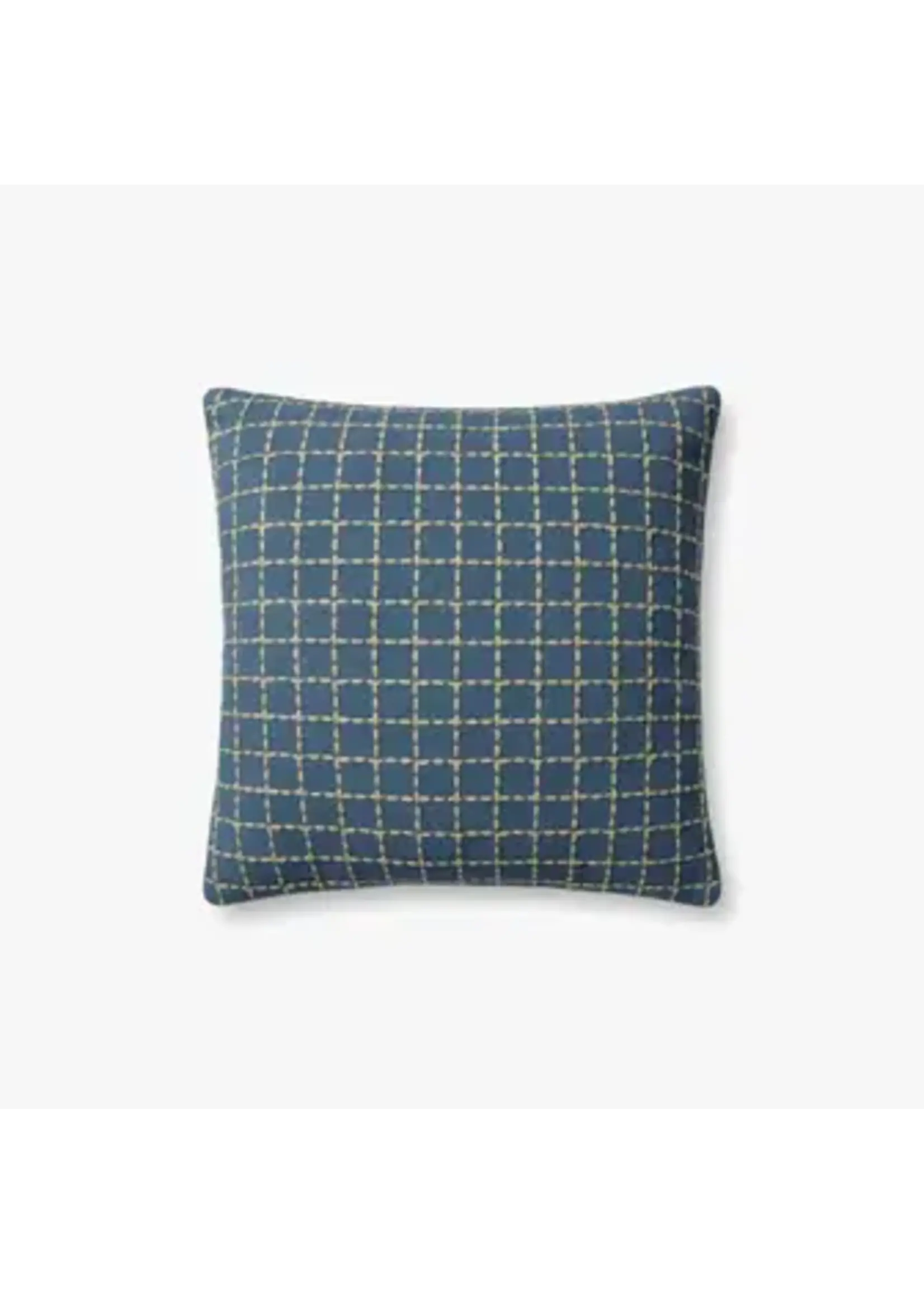 Loloi 18x18 Decorative Pillow, Blue/Green
