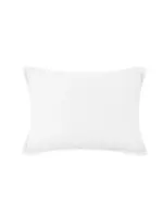 Pom Pom at Home Monaco White Big Pillow w/ Insert 28x36