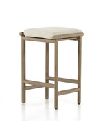 Four Hands Kyla Outdoor Bar Stool, Brown