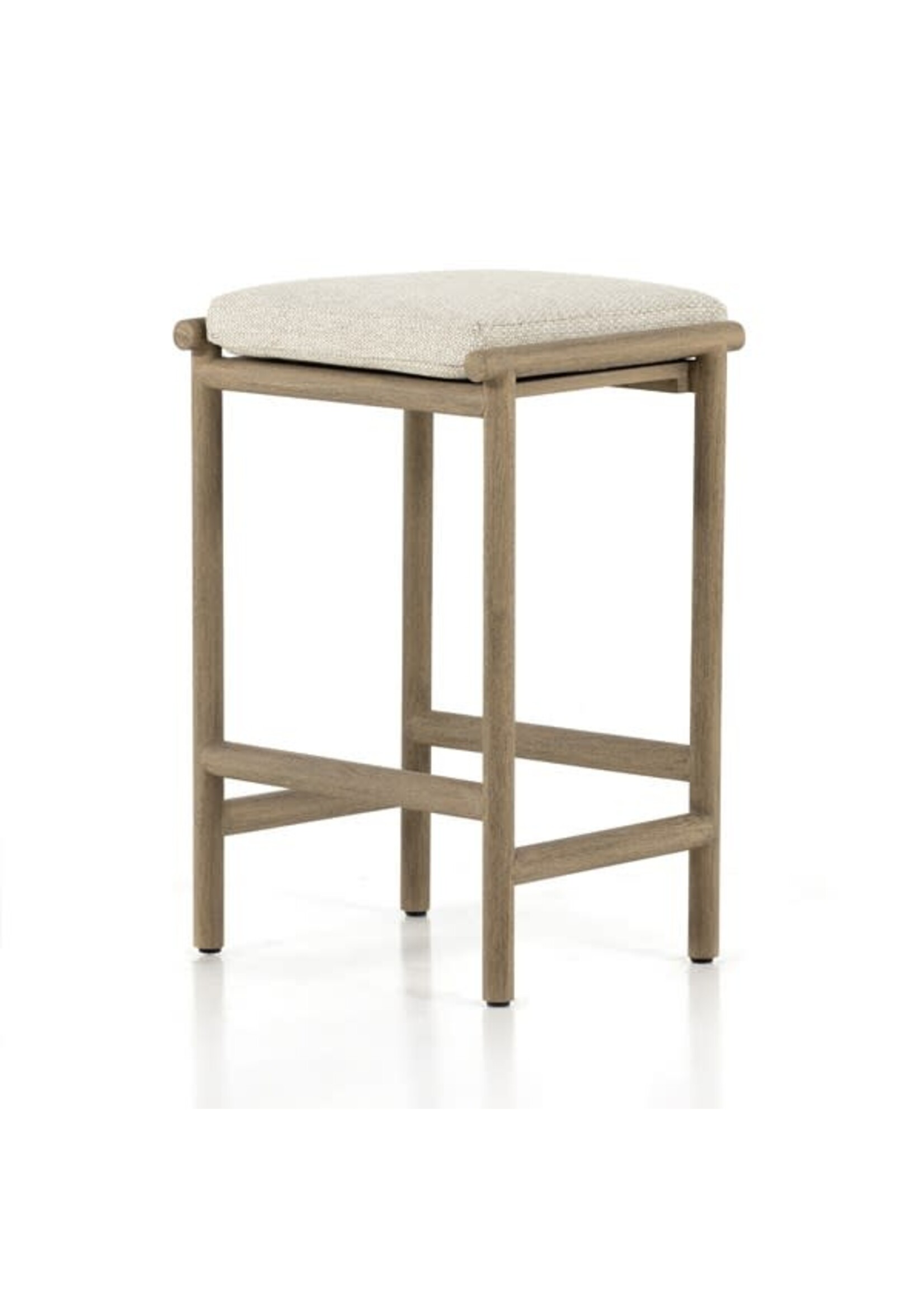 Four Hands Kyla Outdoor Bar Stool, Brown