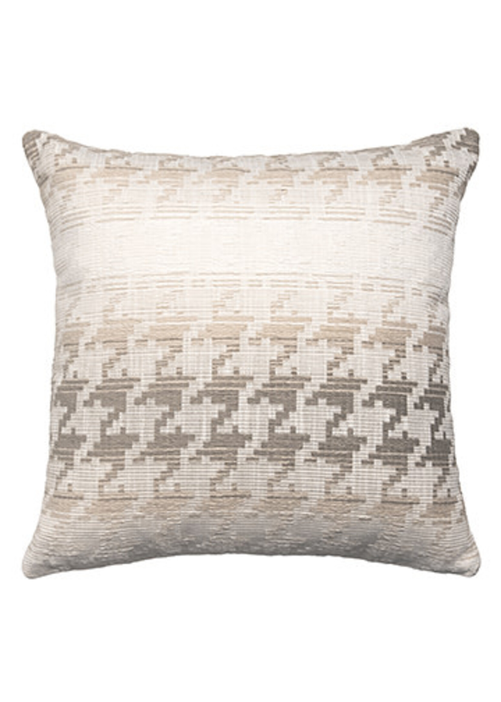 Kevin O'Brien Houndstooth Performance Outdoor Pillow 22x22, Shell