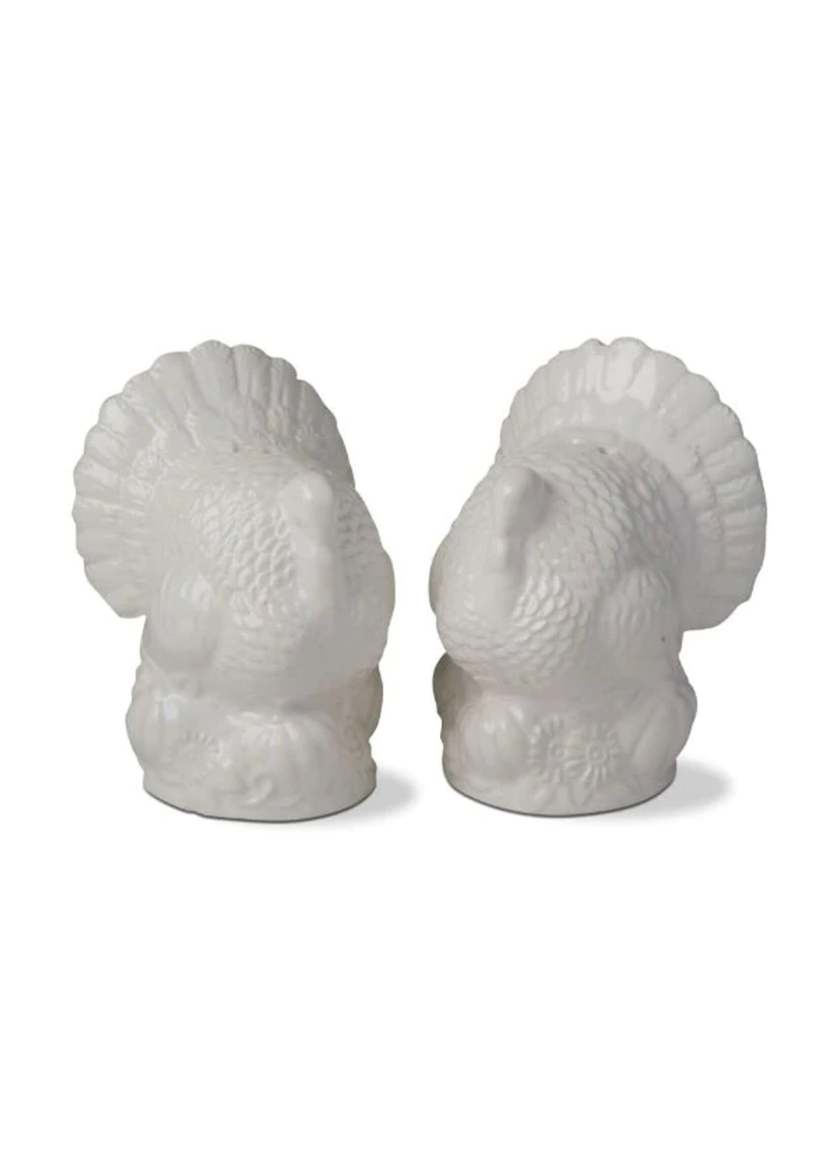 Turkey Salt and Pepper Set - White