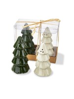 Tag Pine Tree Salt & Pepper Set of 2 - Multi