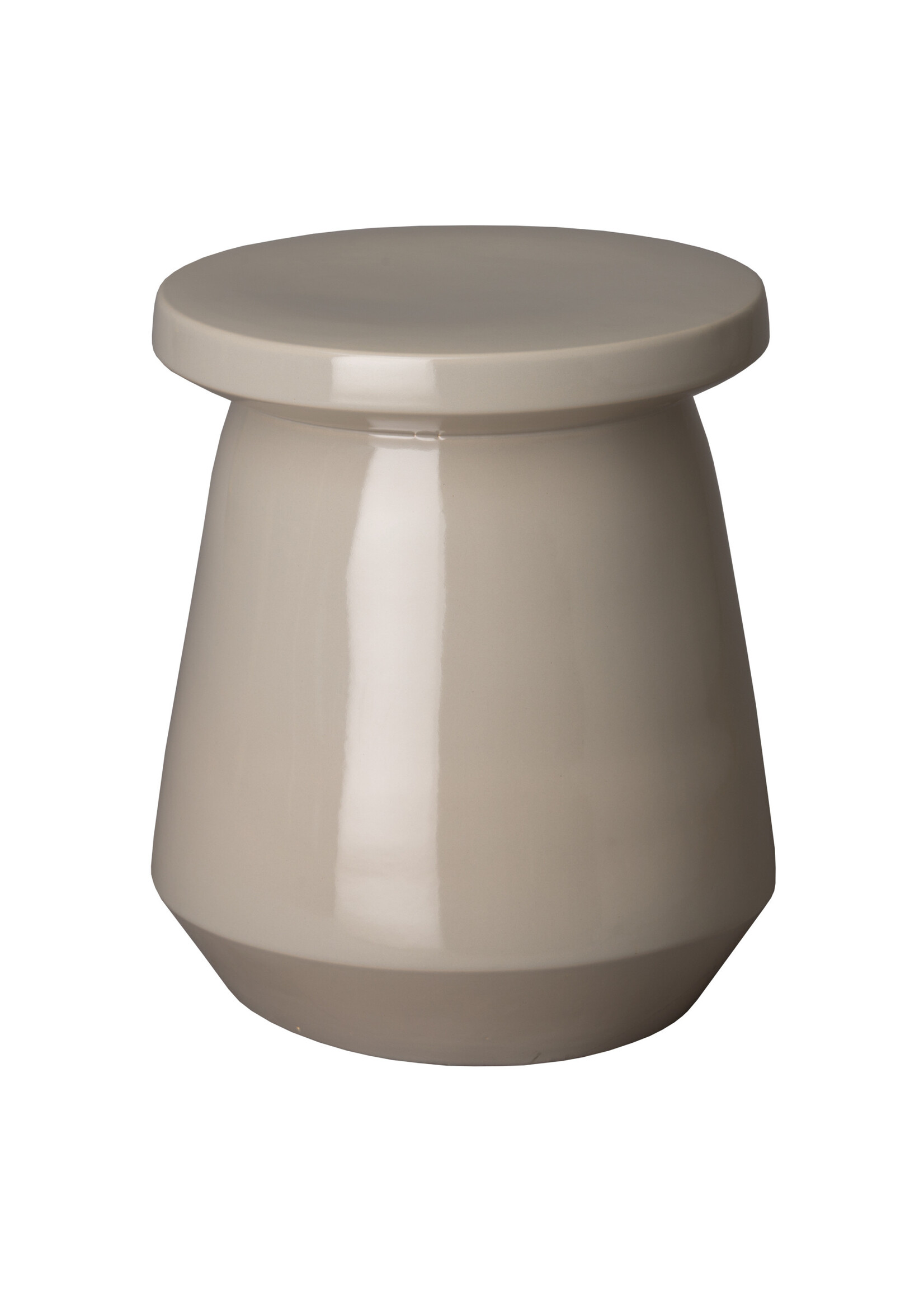 Vic Garden Stool - Gray