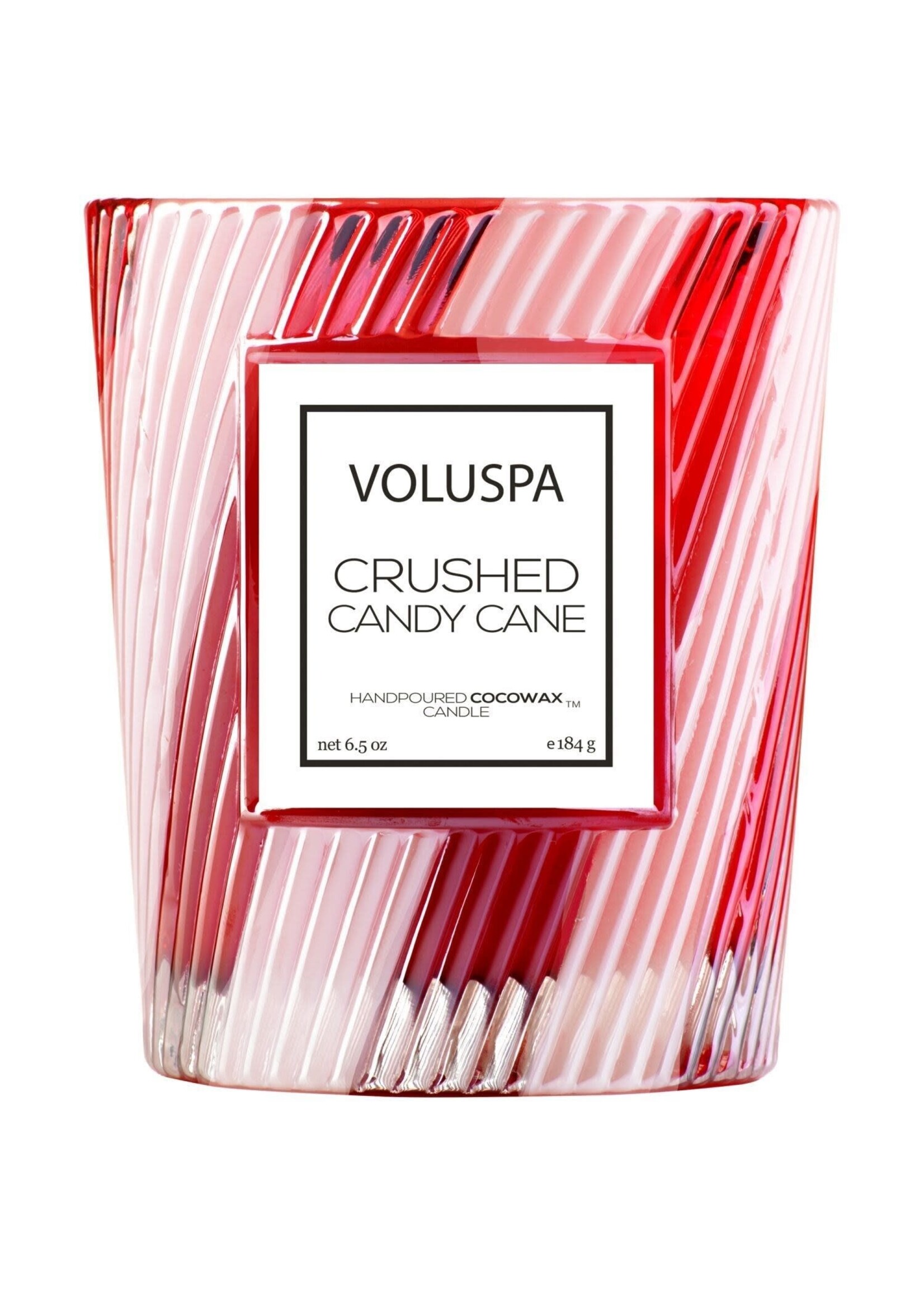 Voluspa Crushed Candy Cane 6.5oz Classic Candle