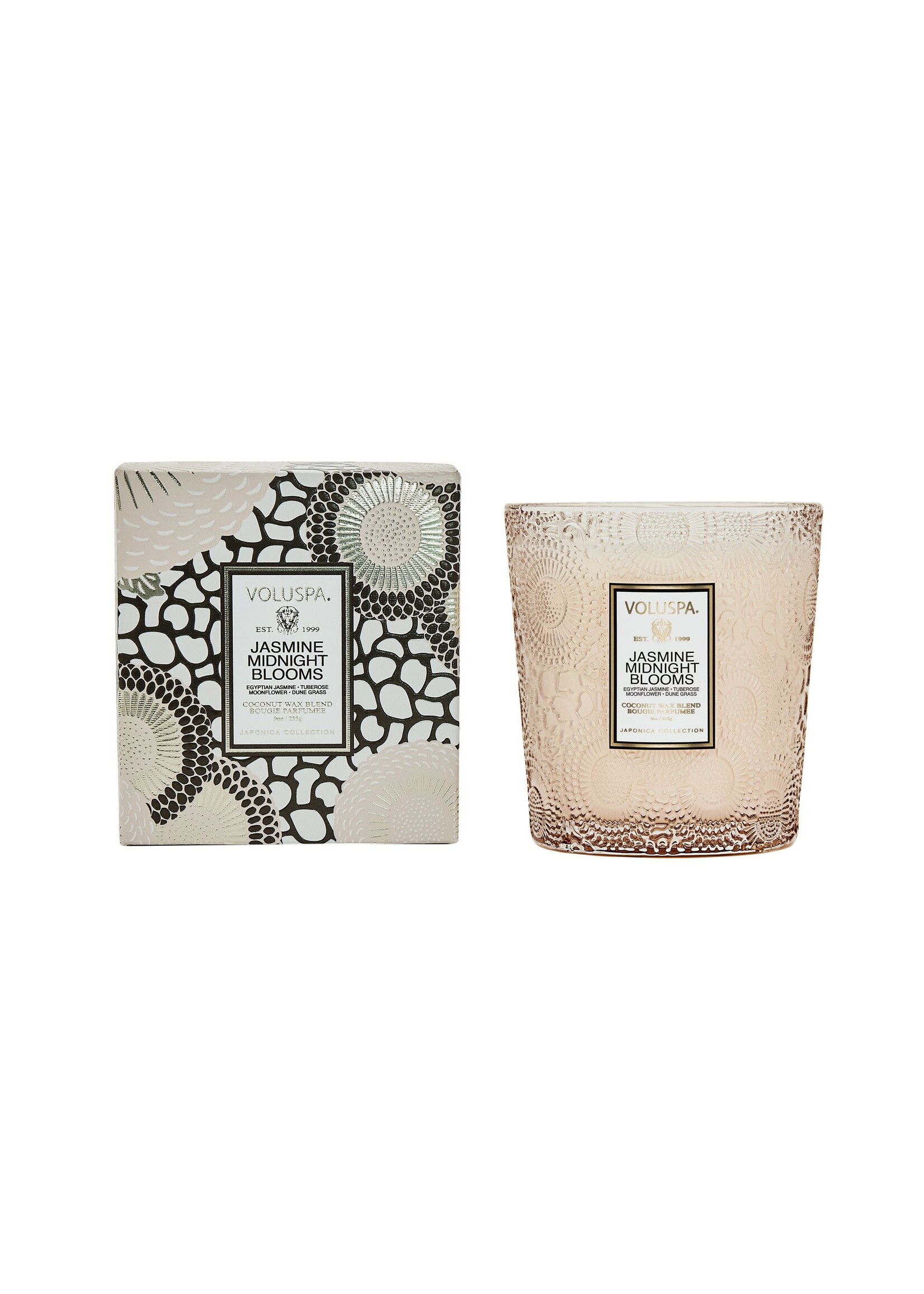 Voluspa Jasmine Midnight Blooms 9 oz Candle