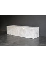 Clubcu Blaxsand Weathered Rustic Teak Part Table 60x20x17