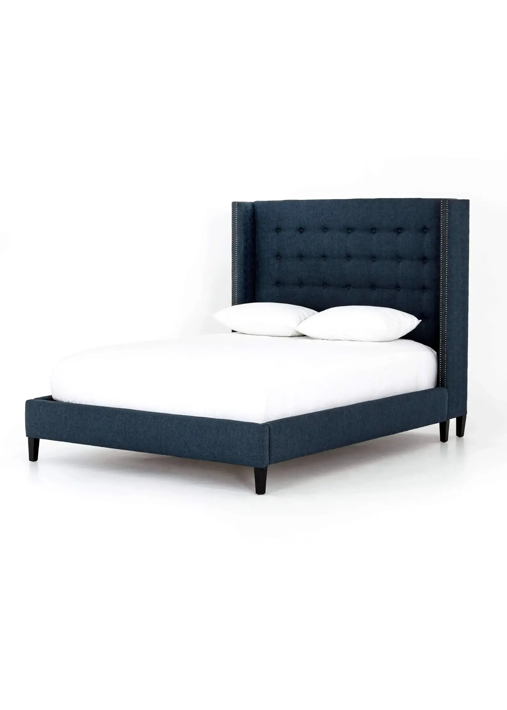 Four Hands Jefferson King Bed -Indigo