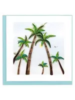 Quilling Cards Palm Trees Greeting Card