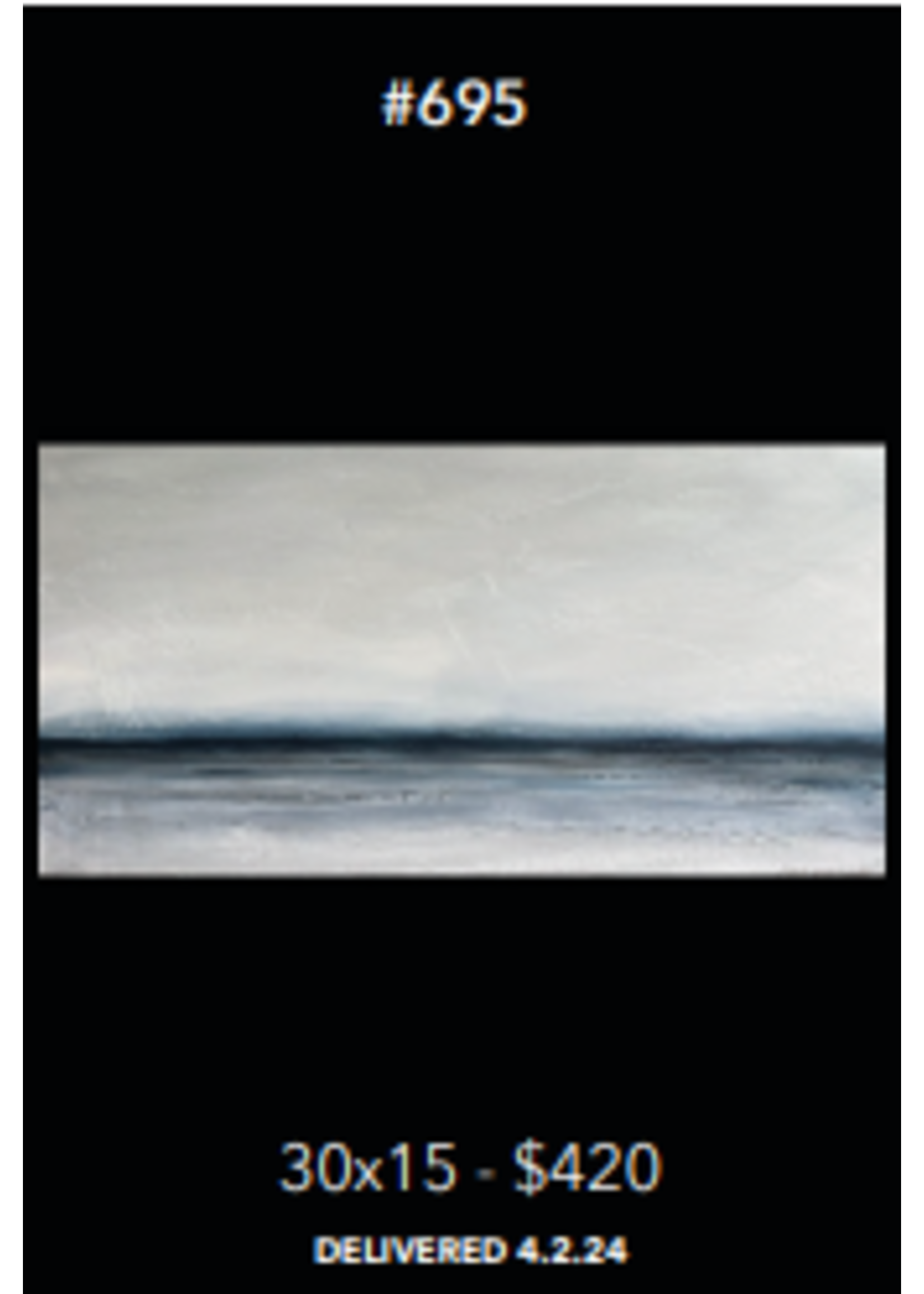 Michelle Vineyard Smith #695 15x30 Artwork
