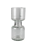 Homart Spry Bulb Vase, Glass