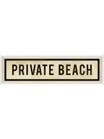 Spicher and Company Private Beach in White