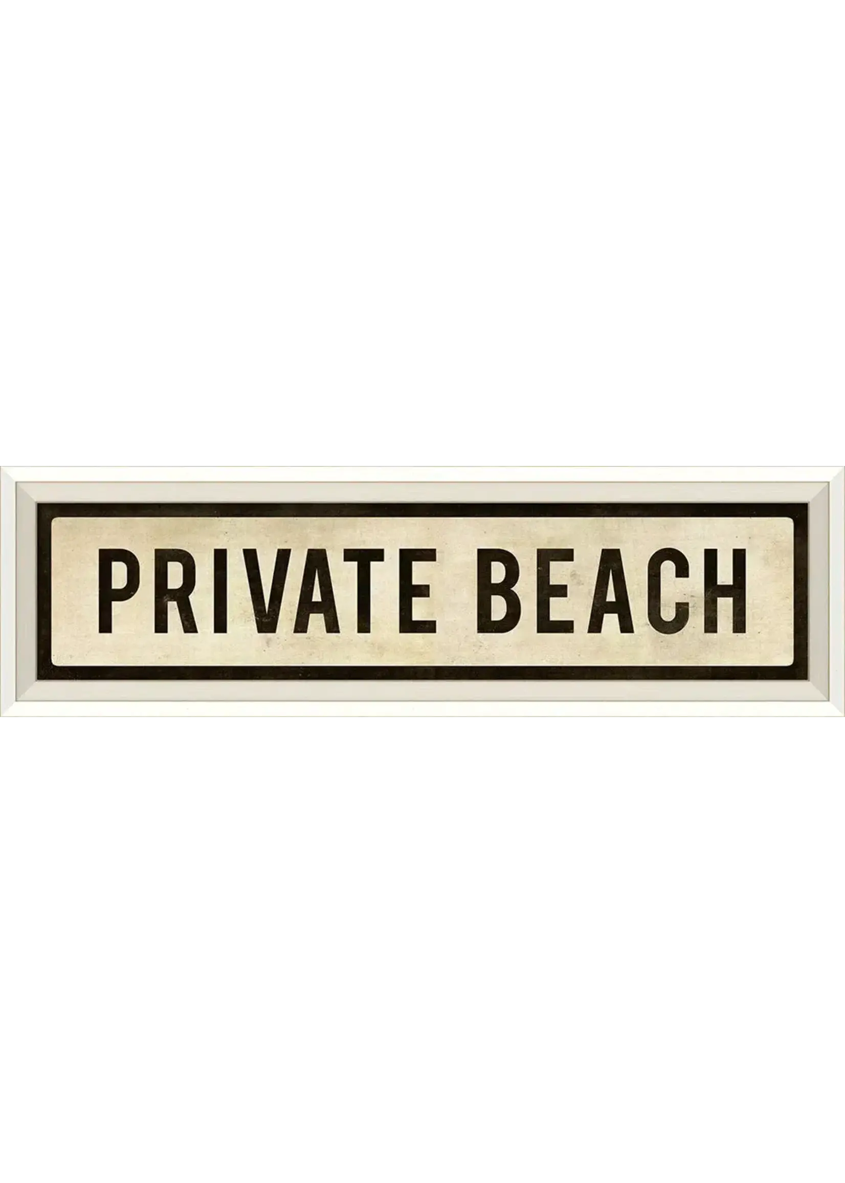 Spicher and Company Private Beach in White