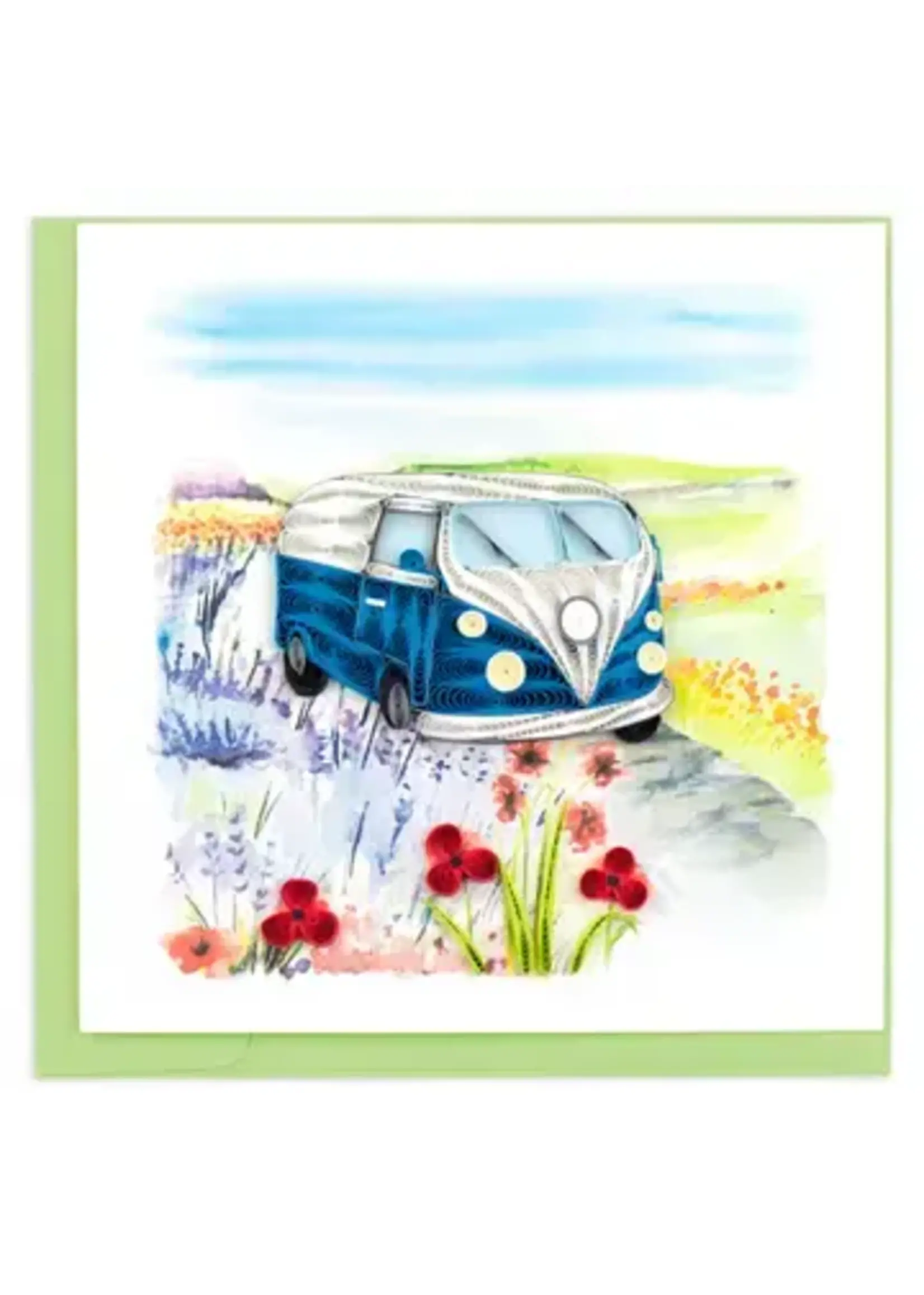 Quilling Cards Road Trip Greeting Card