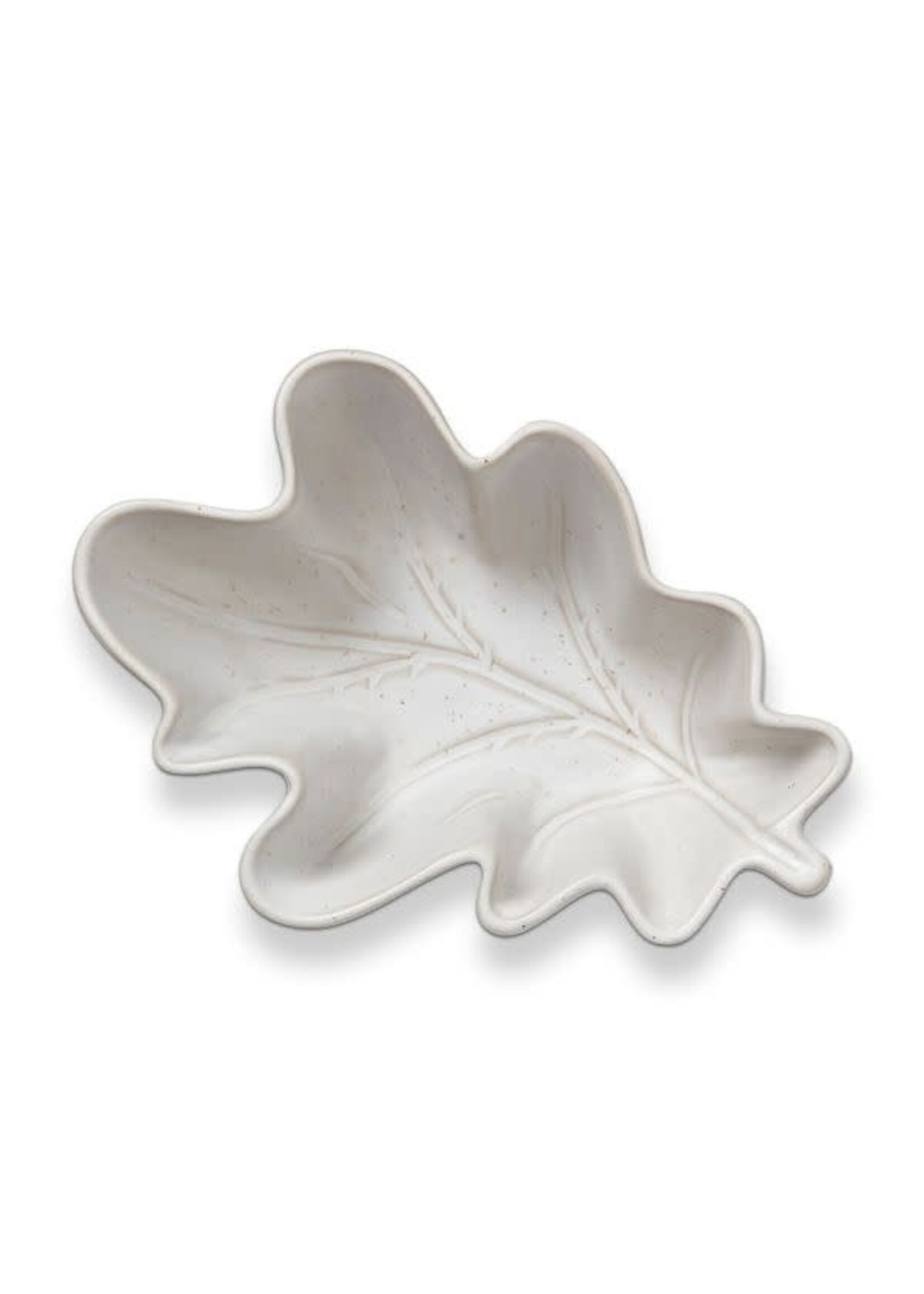 Tag Large Leaf Bowl - White