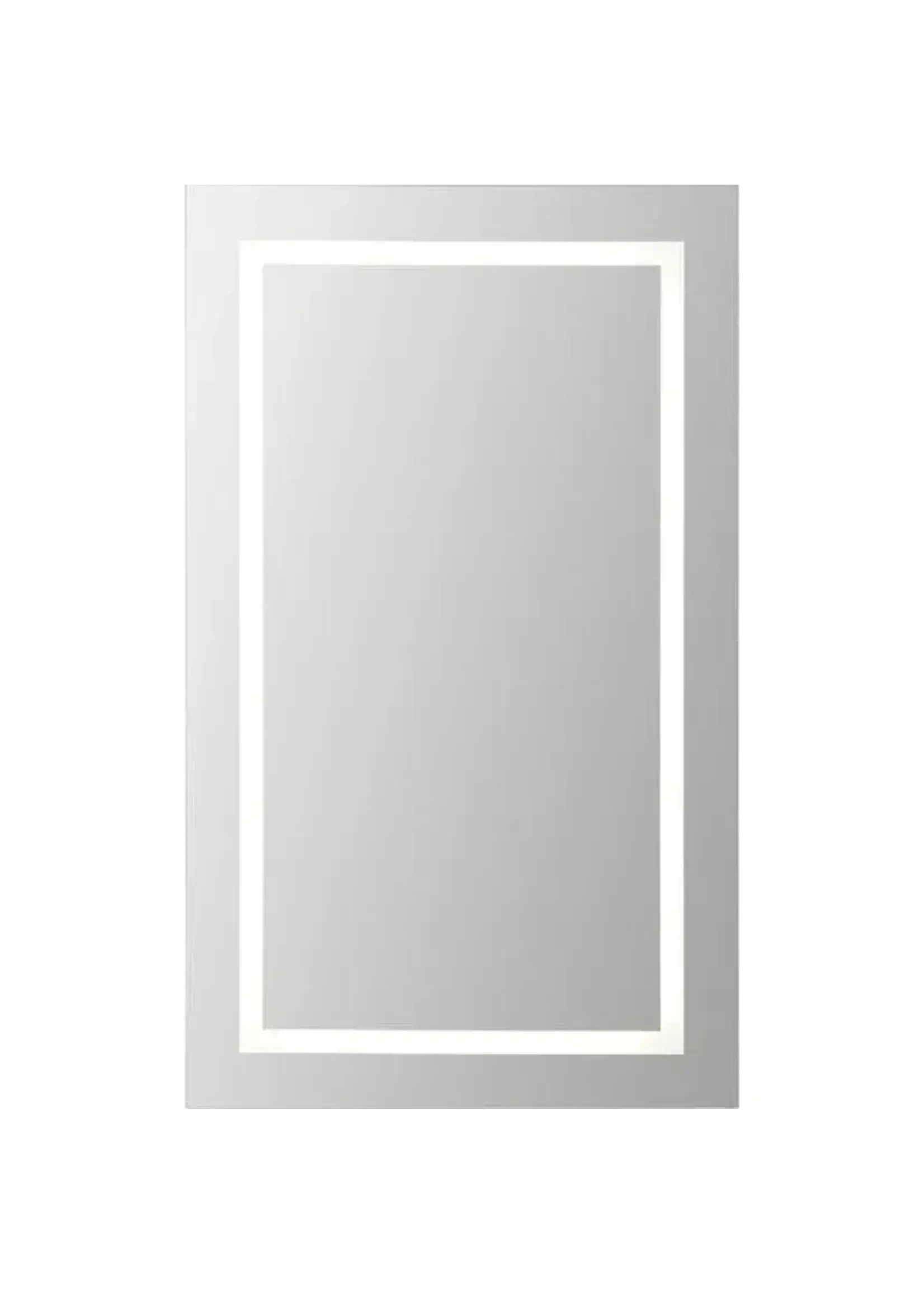 RenWil Adele Rectangular Frameless LED Backlit Mirror 24''W X 40''H X 2''D