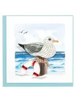 Quilling Cards Seagull Greeting Card
