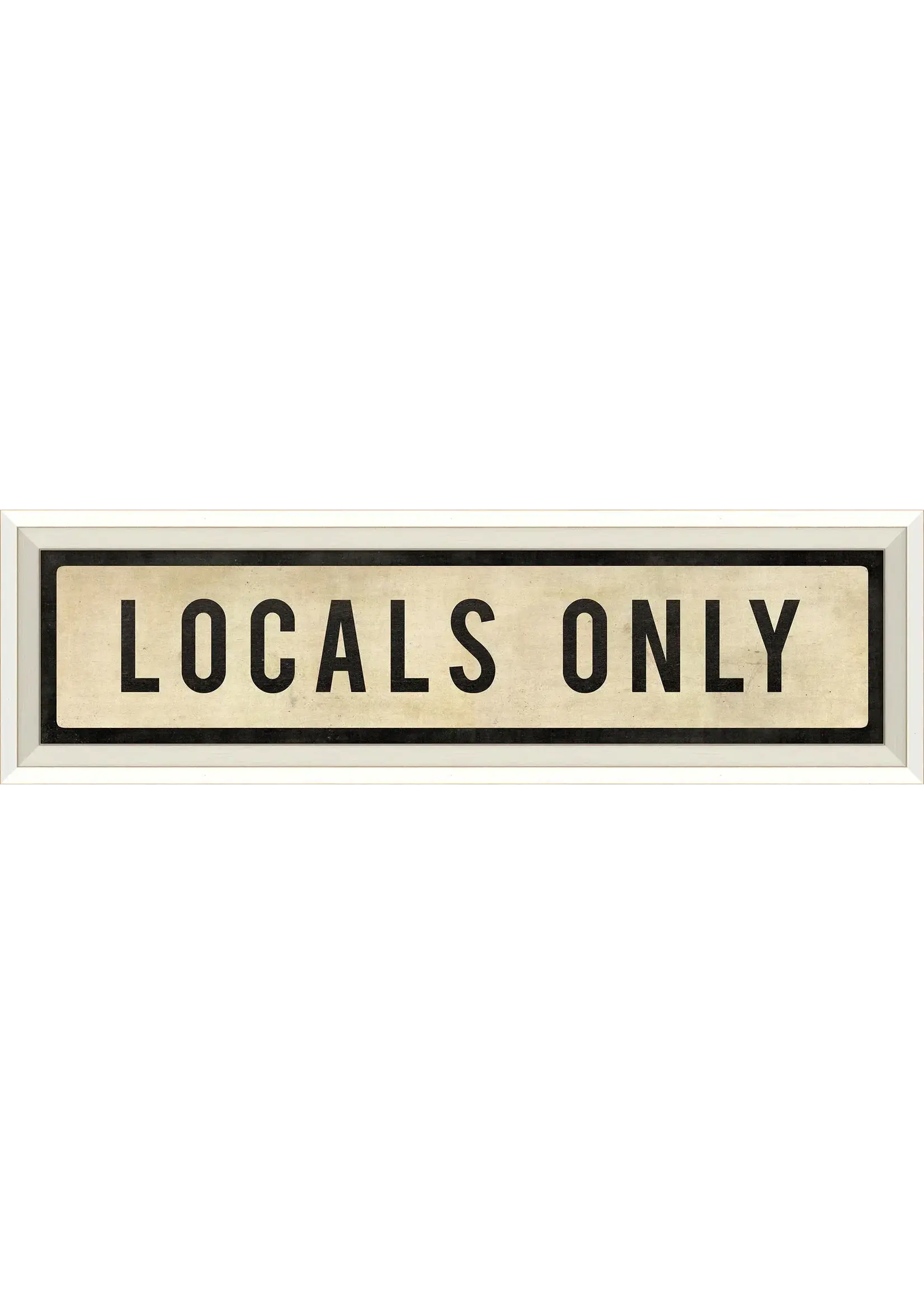 Spicher and Company Locals Only in White